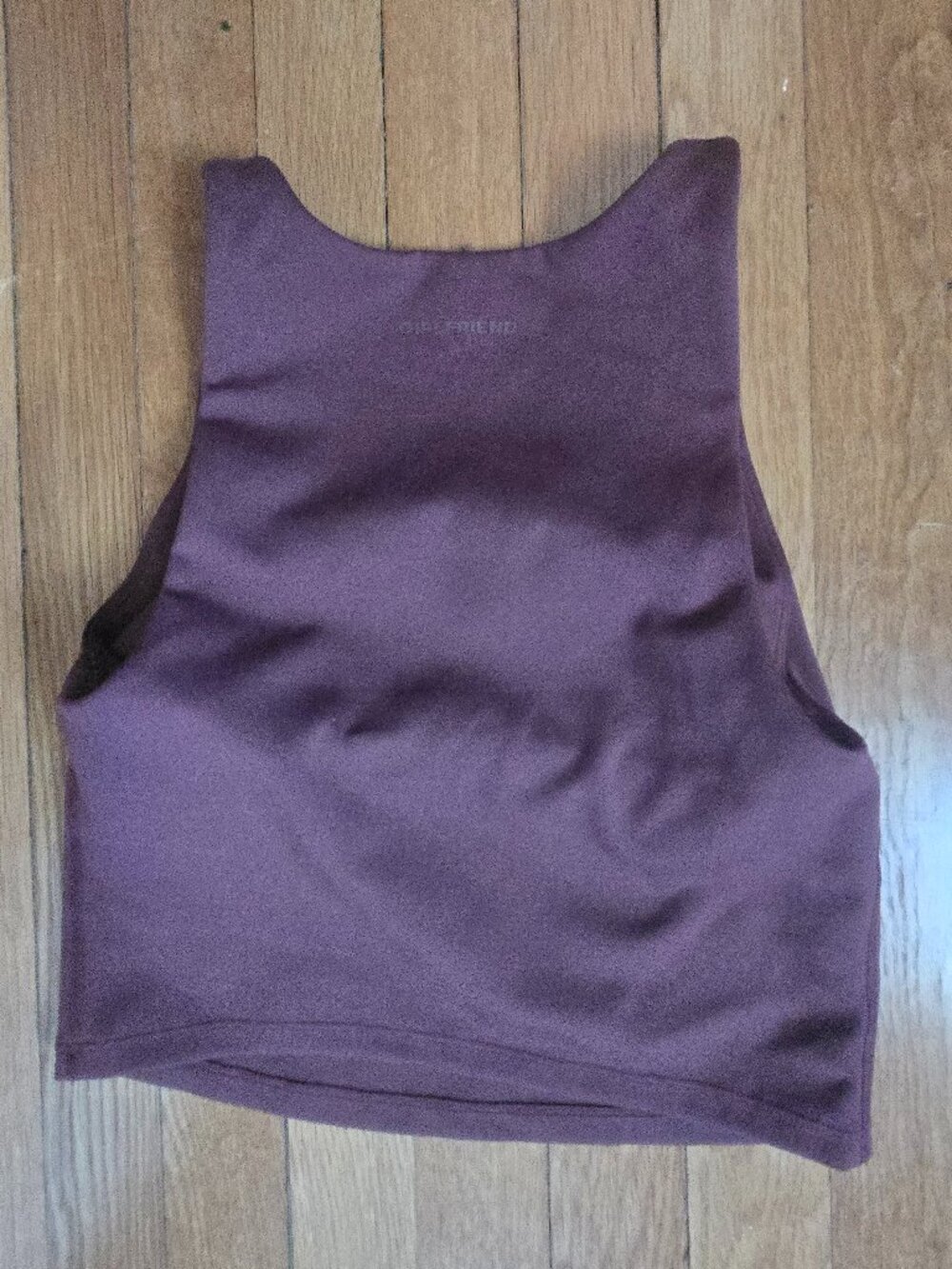 girlfriend collective Plum Scoop Neck Tank - Picture 3 of 3